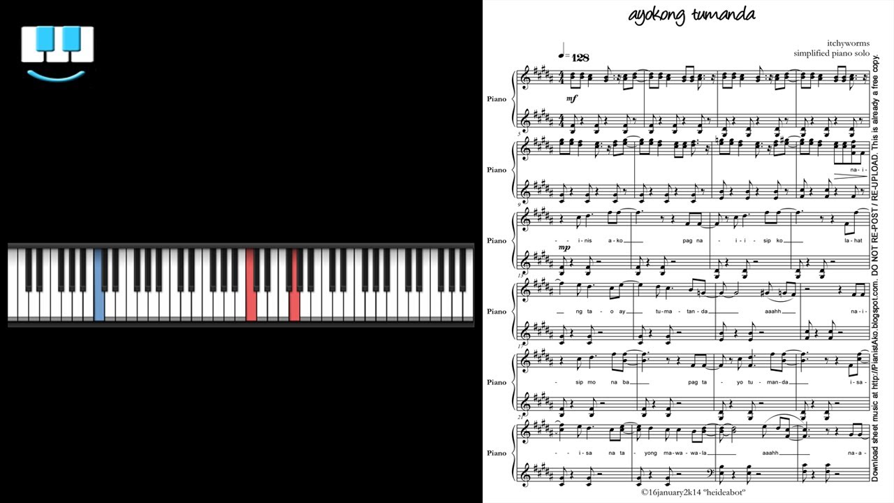 Pianistako sheet music download